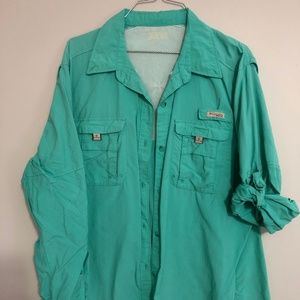 Columbia PFG Green top